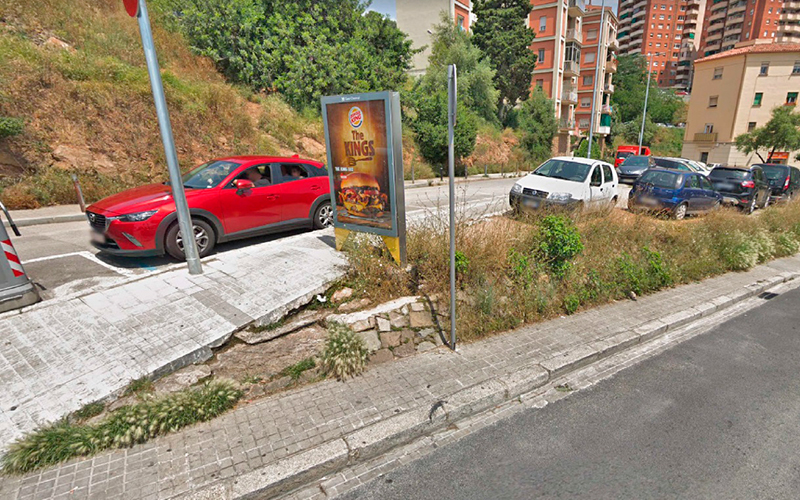 Obres parada de bus